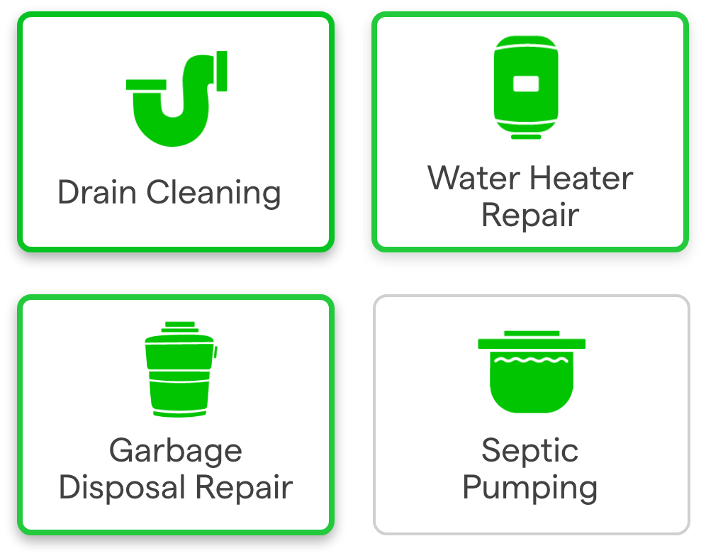 Choose Your Services - Plumbing - Gozangos Website